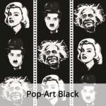 pop art black
