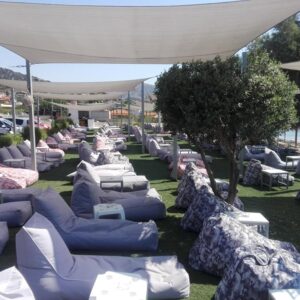 Σαλαμίνα – Beach Bar poofomania